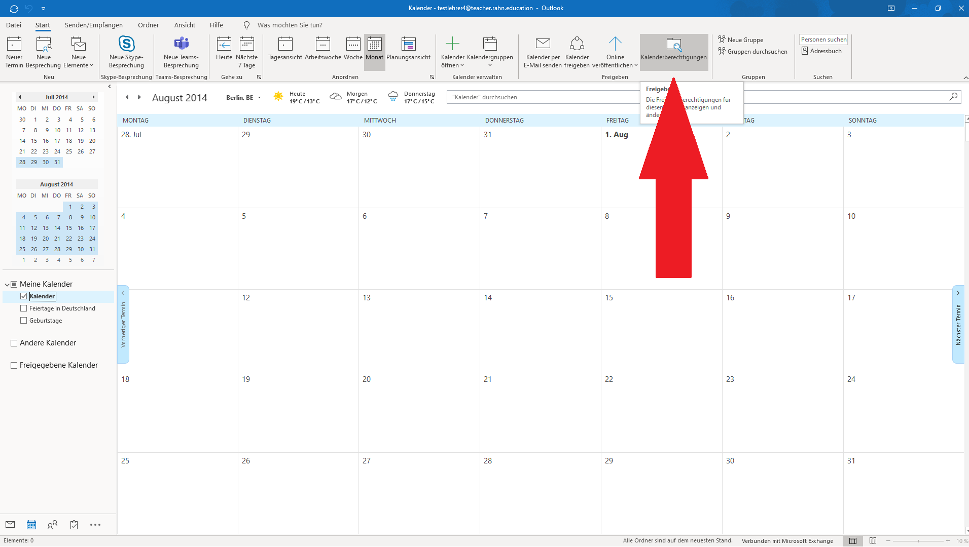 Wie Outlook Kalender Freigeben 